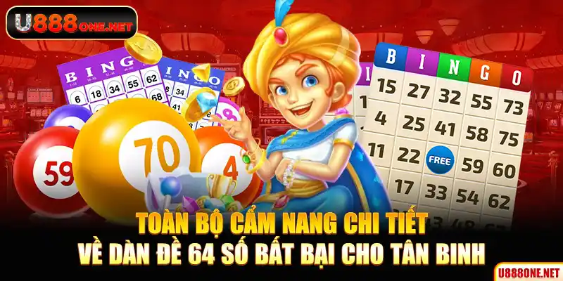 Toàn bộ cẩm nang chi tiết về dàn đề 64 số bất bại cho tân binh
