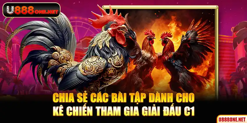 Chia sẻ các bài tập dành cho kê chiến tham gia giải đấu C1