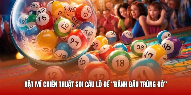 Bật mí chiến thuật soi cầu lô đề “đánh đâu trúng đó”